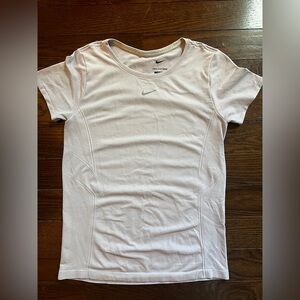 Nike Women's Light Pink Dri-FIT Tee